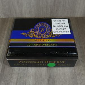 Empty Perdomo Reserve Robusto Maduro Cigar box