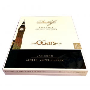 Empty Davidoff Exclusive Orchant Seleccion Lancero Cigar Box