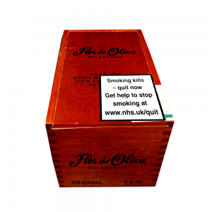 Empty Flor de Oliva Original Cigar Box