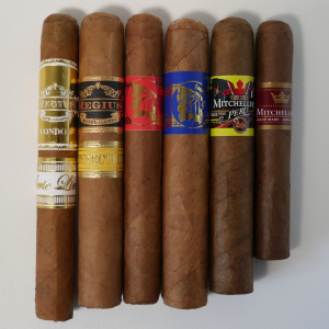FLASH SALE - Exclusive Brands Double Up Cigar Sampler - 6 Cigars