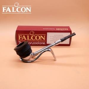 Falcon Standard Rustic Straight Briar Fishtail Pipe (FAL558)