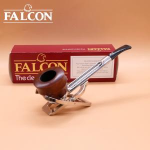 Falcon Standard Smooth Curved  Aluminium Briar Fishtail Pipe (FAL588)