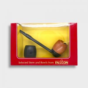 Falcon Hunter Pipe & Bowl Gift Set - Straight Fishtail (FAL665)