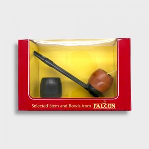Falcon Hunter Pipe & Bowl Gift Set - Straight Fishtail (FAL667)