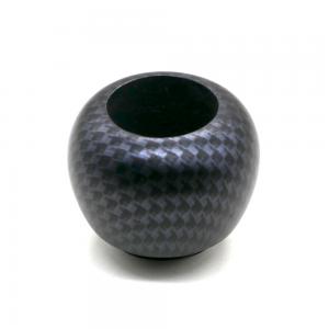 Falcon Carbon Finish Smooth Apple Replacement Bowl - Black (FLB20)