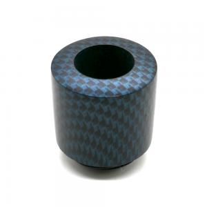 Falcon Carbon Finish Smooth Dublin Replacement Bowl - Blue (FLB26)