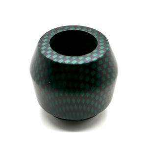 Falcon Carbon Finish Smooth Bulldog Replacement Bowl - Green (FLB27)