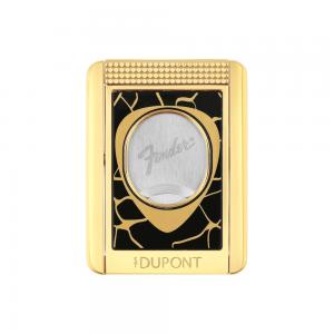 ST Dupont Cigar Cutter & Cigar Stand - Fender - Black & Gold