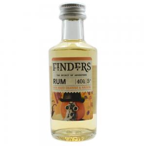 Finders Oak Aged Orange & Raisin Golden Rum Miniature - 40% 5cl