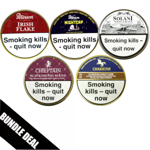 BUNDLE DEAL - For Them Winter Days Pipe Tobacco - 5 x 50g Tins