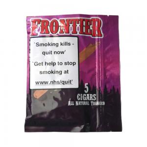 Frontier Cheroot Purple (Formerly Honey Berry) Cigars - Pack of 5