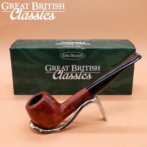 Great British Classic Apple Smooth Straight Fishtail Pipe (GBC220)