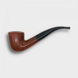 SLIGHT SECONDS Great British Classic Bent Dublin Smooth Fishtail Pipe (GBC271)