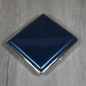 Cigarette Case - Glossy - Holds 20 Kingsize Cigarettes - Blue