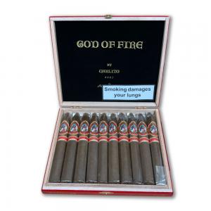 Arturo Fuente God of Fire Don Carlos Piramide - Box of 10