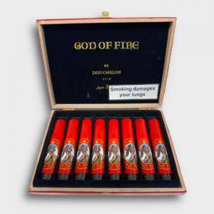 Arturo Fuente God of Fire Don Carlos Robusto Tubos Cigar - Box of 10