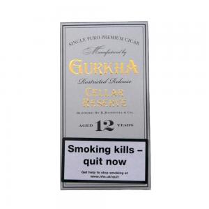 Gurkha Cellar Reserve 12 Year Old Hedonism Grand Rothchild Tubed Cigar - Pack of 3
