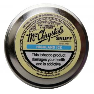 McChrystals Highland Ice Snuff - Mini Tin - 3.5g