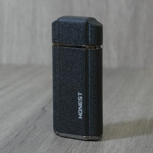 Honest Esk Jet Flame Cigar Lighter - Black Crackle (HON154)
