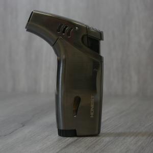 Honest Elm Jet Flame Cigar Lighter - Gunmetal (HON171)