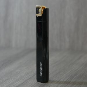 Honest Patricia Soft Flame Cigar Lighter - Black (HON183)