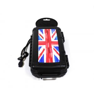 Charlie Torano Cigar Caddy UK Flag Travel Humidor Case - 5 Cigar Capacity