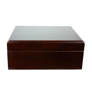 Capri Mahogany Cigar Humidor - 20-50 Capacity