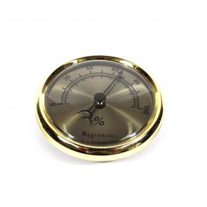 CIGARISM Gold Digital Hygrometer Thermometer Cigar Humidor