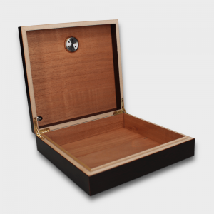 Angelo Brown Desk Top Humidor - 20 Cigar Capacity
