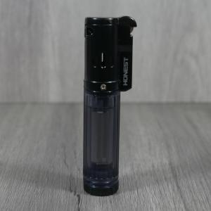 Honest Newlyn Jet Flame Lighter - Black (HON110)