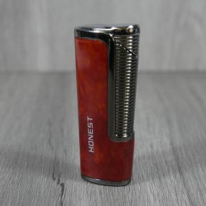 Honest Pinsley Jet Flame Cigar Lighter - Redwood (HON60)