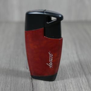 Honest Neptune Jet Flame Cigar Lighter - Burlwood (HON75) - End of Line