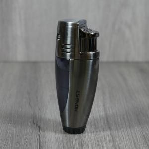 Honest Holt - Twin Jet Lighter - Gunmetal (HON93)