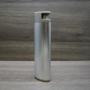 Honest G5 Large Soft Flame Cigar Lighter - Silver (HON191)