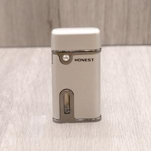 Honest Bronte Cigar Lighter - Grey Windproof (HON212)