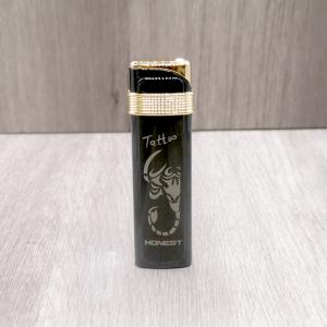 Honest Malbis Cigar Lighter - Black (HON216)