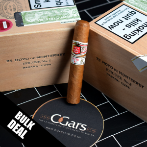 Hoyo de Monterrey Epicure No. 2 Cigar - 2 x Cabinet of 25 (50) Bundle Deal