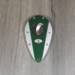 Xikar Xi1 Custom Cigar Cutter - Green & Silver