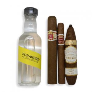 Intro to Pairing - Foragers Yellow Label Gin & Light Cigars Selection