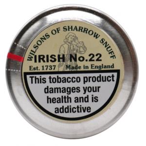 Wilsons of Sharrow - Irish No. 22 Snuff - Small Tap Tin - 5g