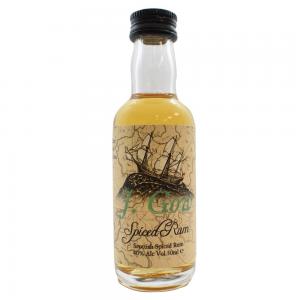 J. Gow Spiced Rum Miniature - 40% 5cl