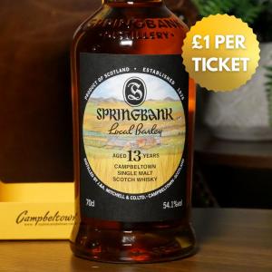 JUNE 2026 Competition Entry - Springbank 13 Year Old Local Barley - 54.1% 70cl