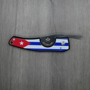 Les Fines Lames Le Petit - The Cigar Pocket Knife - Flag Series Cuba Dark