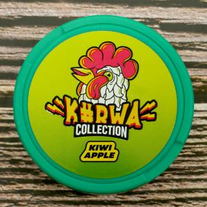 Kurwa Collection 50mg Nicotine Pouches - Kiwi Apple - 1 Tin