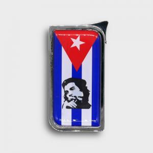Colton Soft Flame Metal CHE Cuban Flag Lighter