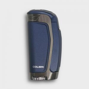 Colibri E3 Triple Jet Flame Lighter - Navy & Gunmetal