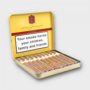 Leon Jimenes by La Aurora Petit Blond Coronet Cigar - Tin of 10
