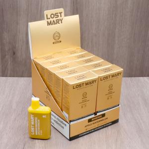 Lost Mary BM600s Gold Edition Disposable Vape Bar - Apple Watermelon - 10 Pack