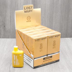 Lost Mary BM600s Gold Edition Disposable Vape Bar - Banana Break - 10 Pack
