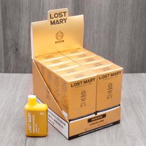 Lost Mary BM600s Gold Edition Disposable Vape Bar - Lemon & Lime - 10 Pack